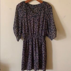 Express, leopard print casual dress, Size S.